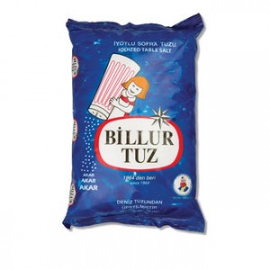 Billur Tuz Rafine İyotlu Sofra Tuzu 750...
