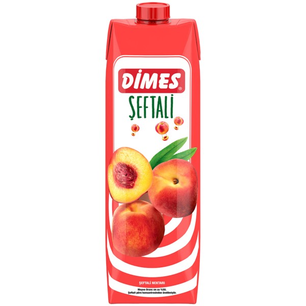 Dimes Şeftali Nektarı 1L