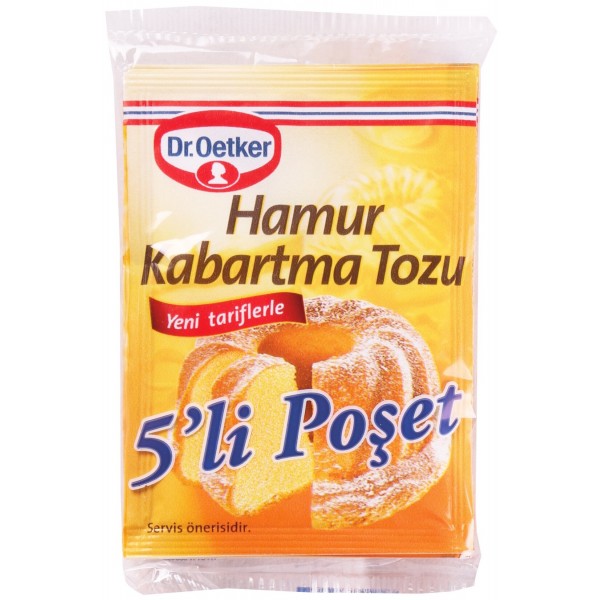 Dr. Oetker Hamur Kabartma Tozu 5'Li 50 G