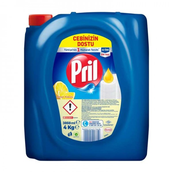 Pril Üçlü Güç Limon 4 Kg
